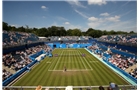 BIRMINGHAM, ENGLAND - JUNE 13:  A general view of play during the match between Ana Ivanovic of Serbia and Klara Koukalova of the Czech Republic during Day 5 of the Aegon Classic at Edgbaston Priory Club on June 13, 2014 in Birmingham, England.  (Photo by Jordan Mansfield/Getty Images for Aegon)